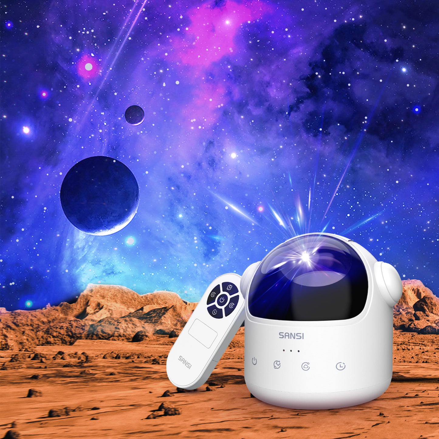 Galaxy Projector - RGBW Color Changing Light