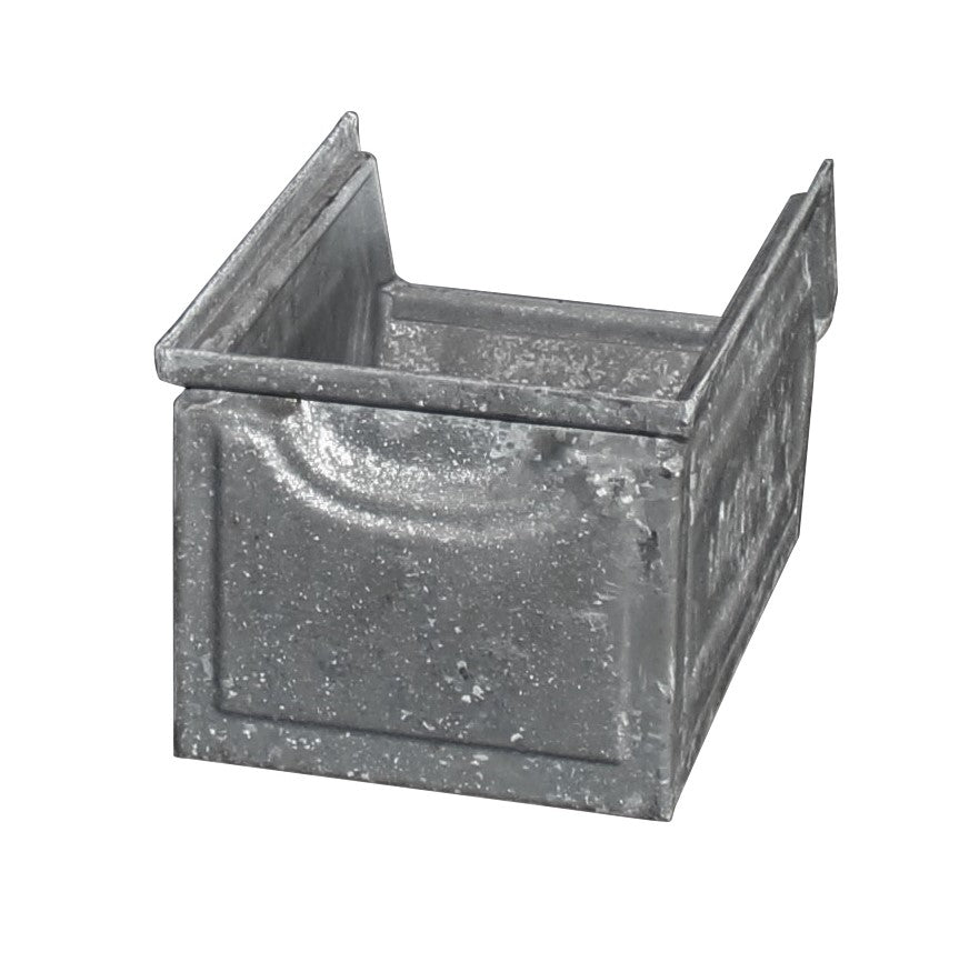 Zinc Bin, vintage