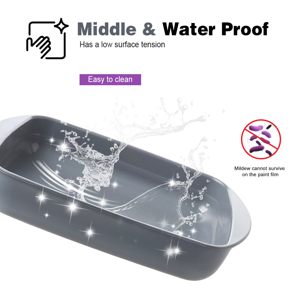 Delight King Baking Pans Set – Practical Casserole Dish - Borosilicate Glass Baking Dish with Organic Silicone Color Coating – Multifunctional Baking Dishes for Oven – Non-Stick Glass Cookware