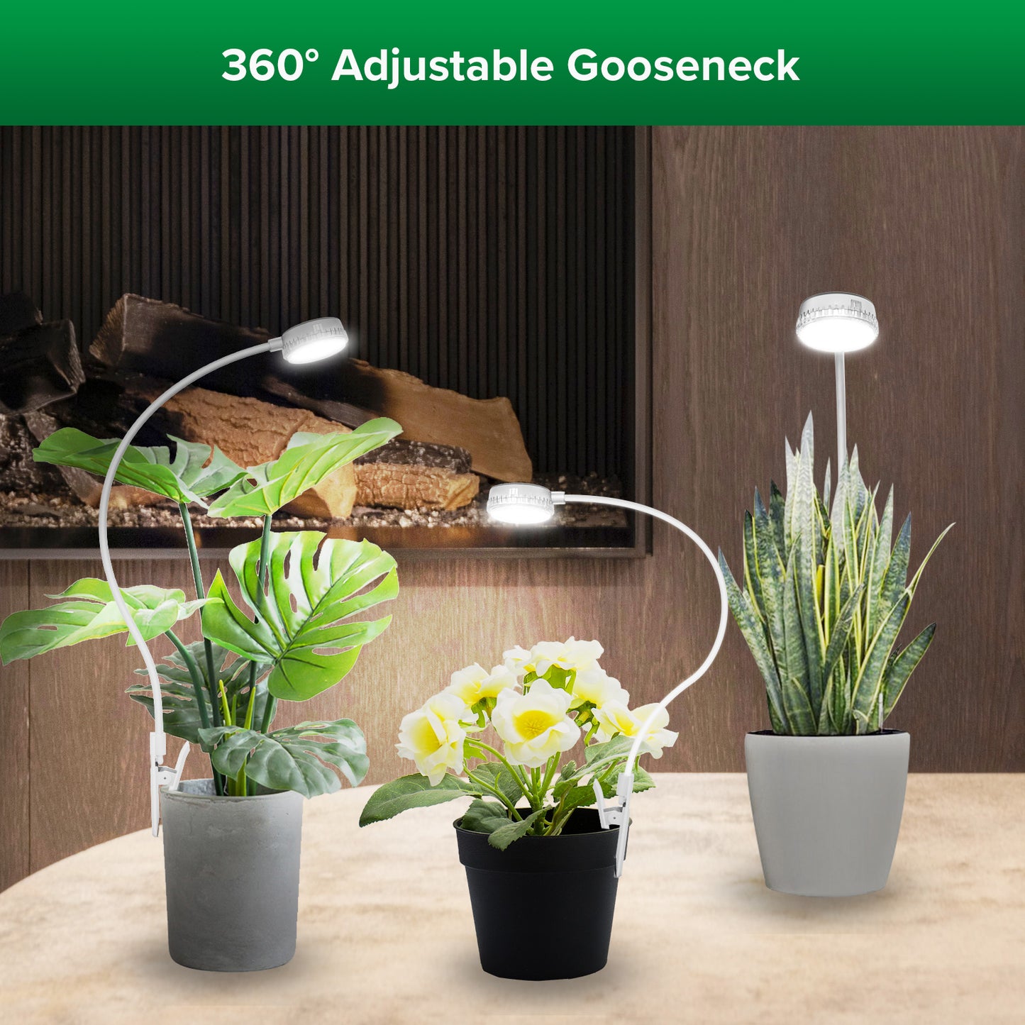 Pot-Clip LED Grow Light - 5W