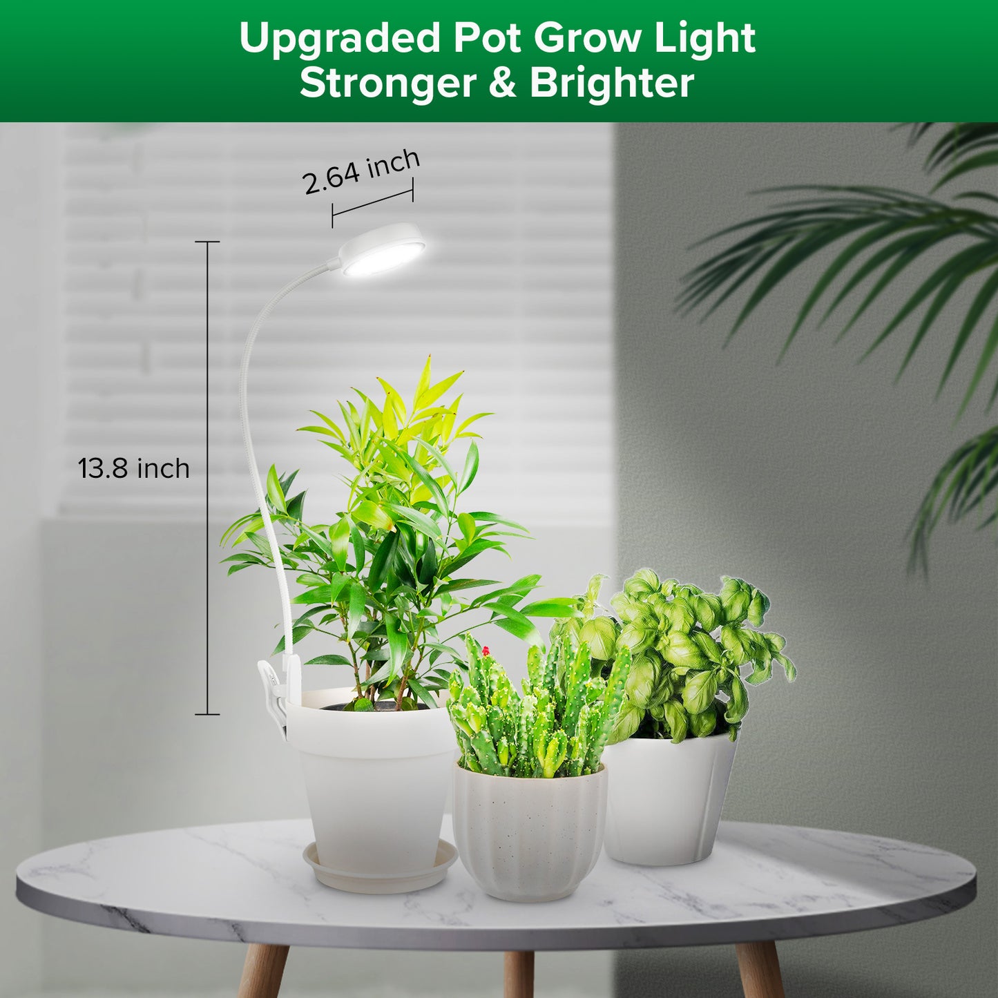 Pot-Clip LED Grow Light - 10W