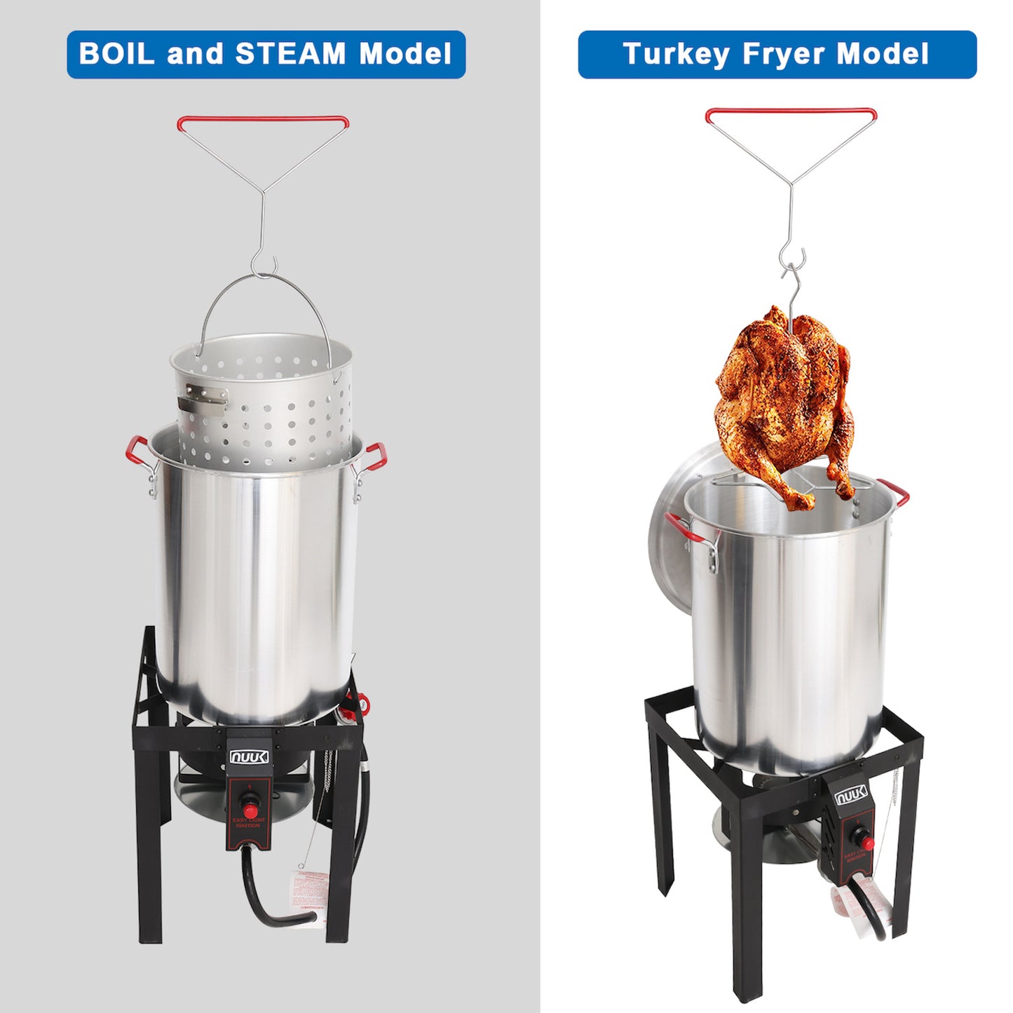 Propane 30QT Aluminum Turkey Deep Fyrer