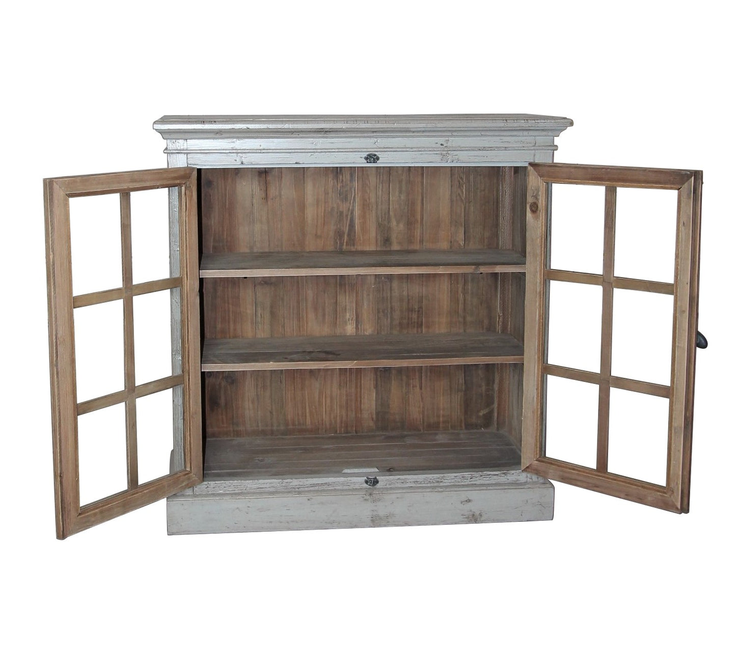 Mallory Accent Cabinet, gray/natural