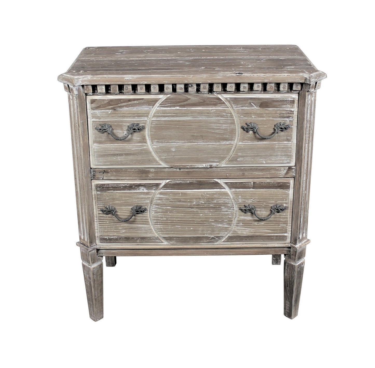 Vellamy 2 Drawer Chest, driftwood
