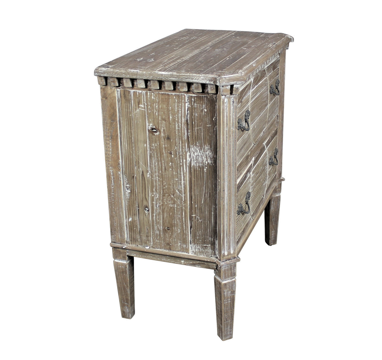 Vellamy 2 Drawer Chest, driftwood