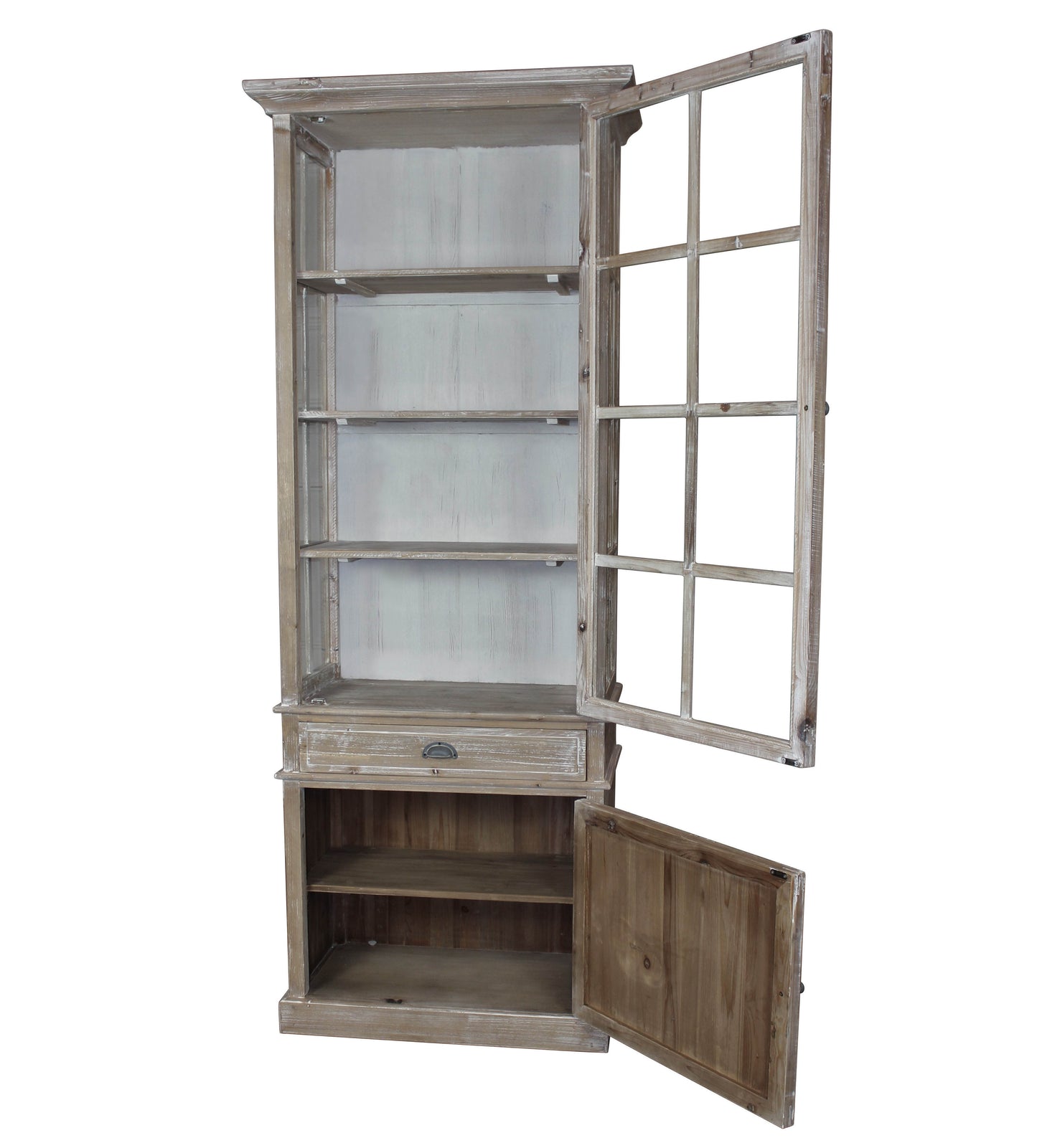 Morrill Vitrine Cabinet, hinged right
