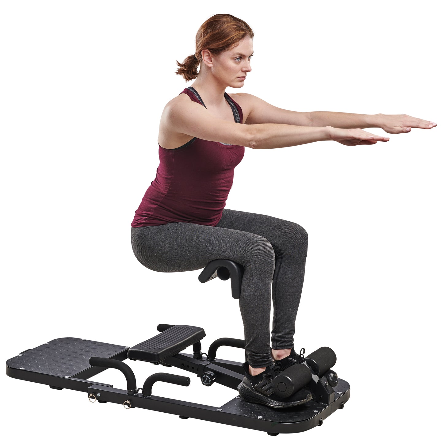 Lifepro 2-in-1 Sissy Squat Machine & Glute Machine - Premium Squat Workout Machine & Glutes Workout Equipment for Home