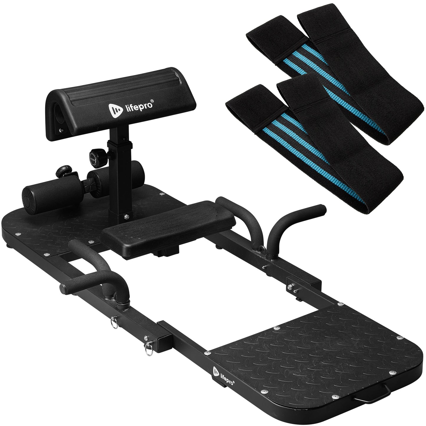 Lifepro 2-in-1 Sissy Squat Machine & Glute Machine - Premium Squat Workout Machine & Glutes Workout Equipment for Home