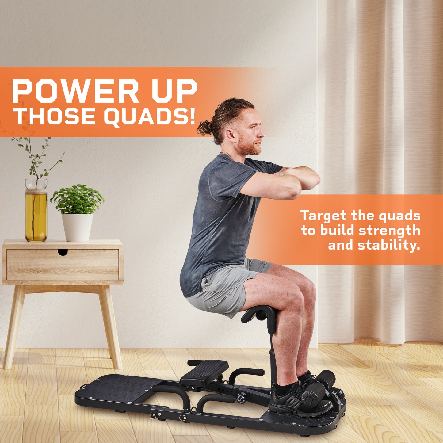 Lifepro 2-in-1 Sissy Squat Machine & Glute Machine - Premium Squat Workout Machine & Glutes Workout Equipment for Home