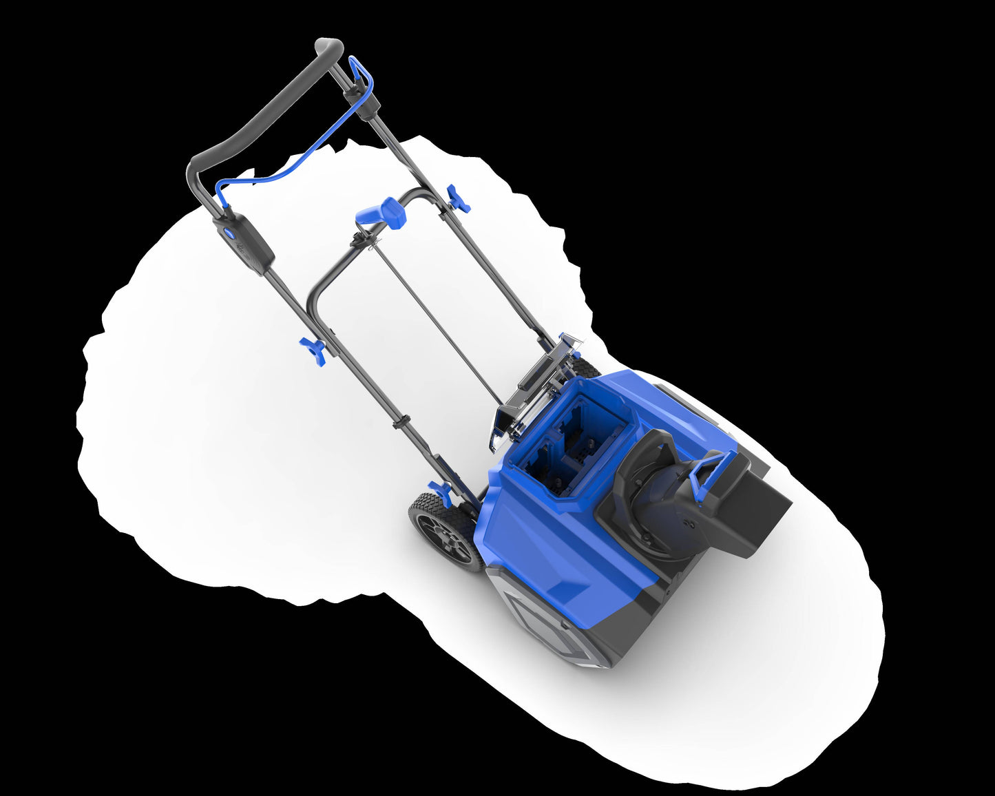 Wild Badger Power 40 Volt 20-inch Snow Blower, Includes 4.0 Ah Battery and Fast Charger