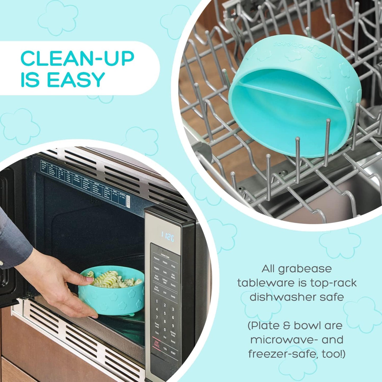 4-Piece Self-Feeding Set - Teal