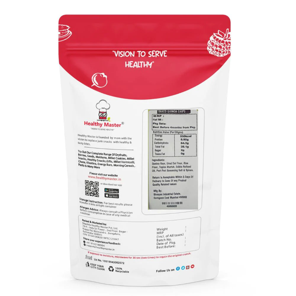 Healthy Master Quinoa Chips