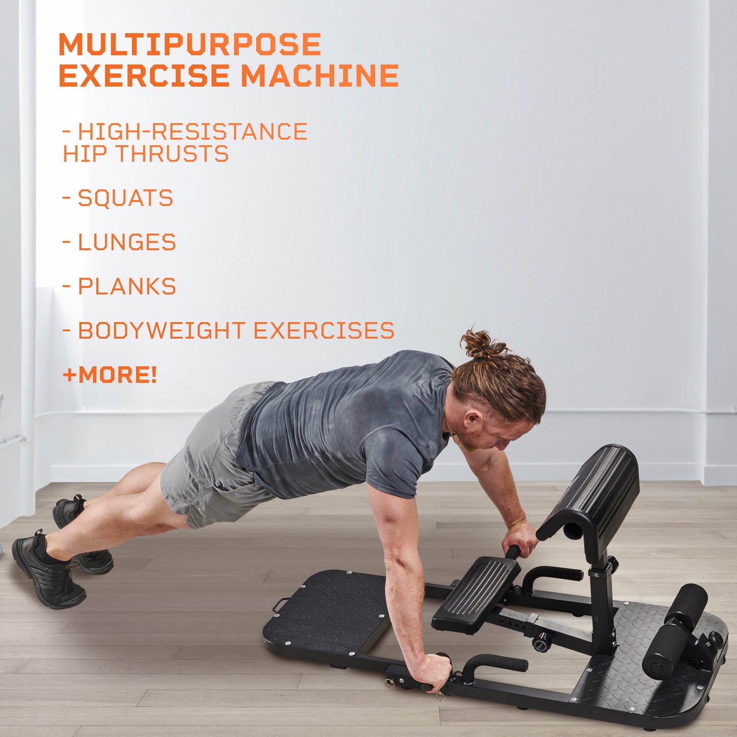 Lifepro 2-in-1 Sissy Squat Machine & Glute Machine - Premium Squat Workout Machine & Glutes Workout Equipment for Home