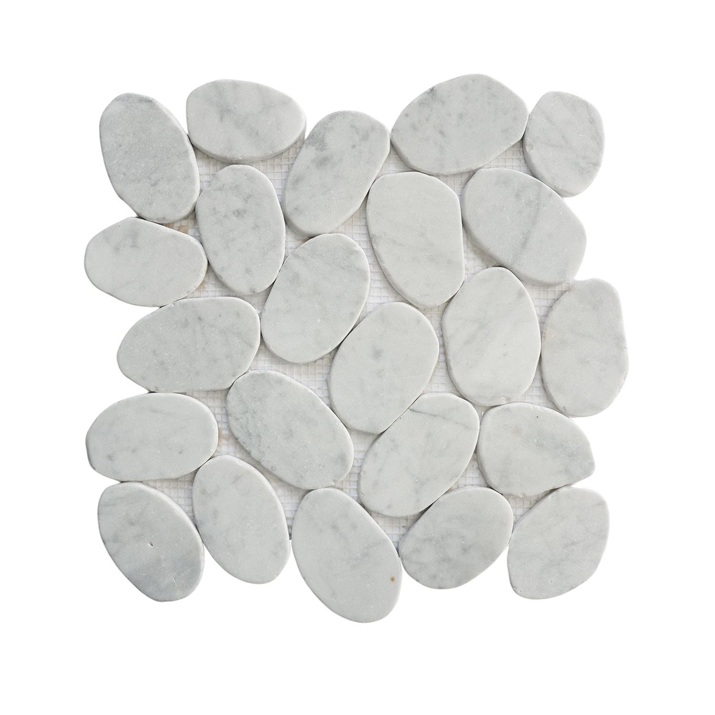 XL Slice Carrara Mosaic Wall & Floor Tile ( $17.31/sq.ft)