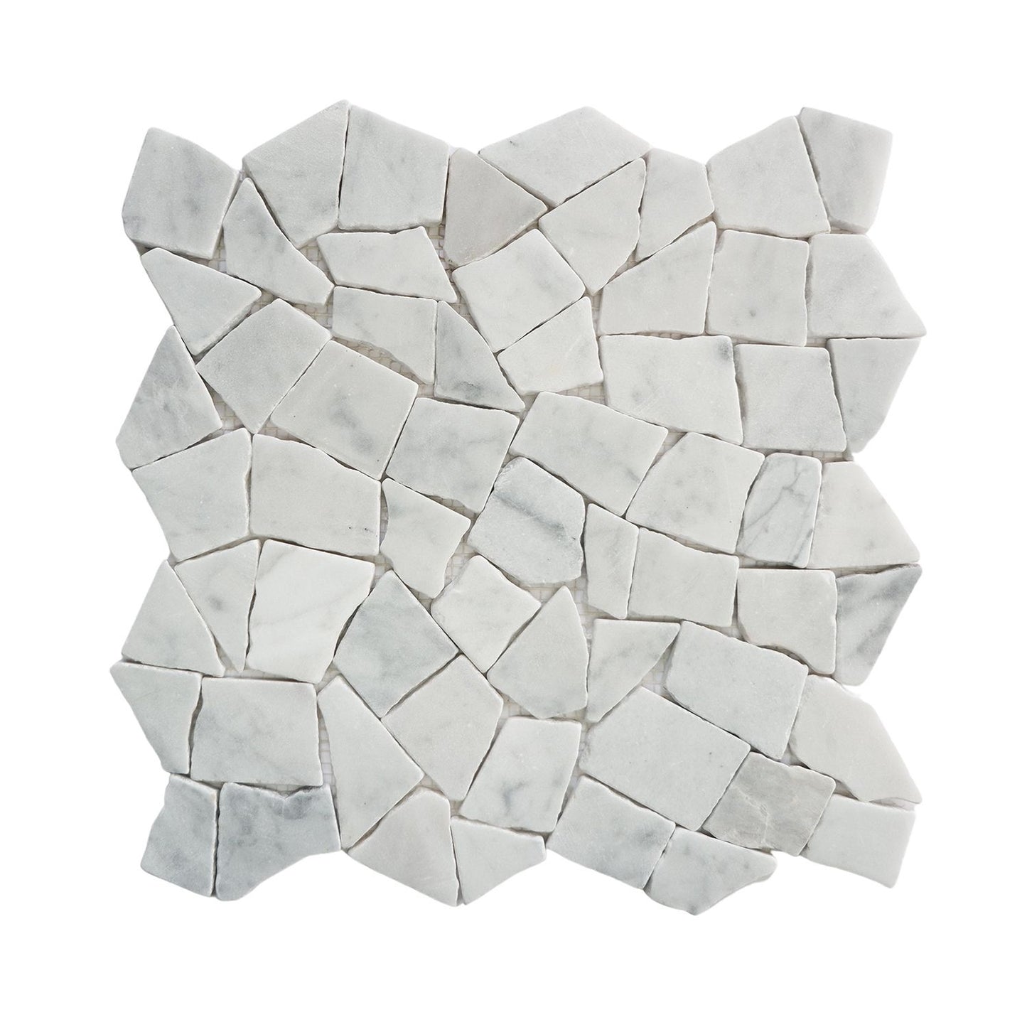Mosaic Carrara Random Mosaic Wall & Floor Tile ( $18.01/sq.ft)