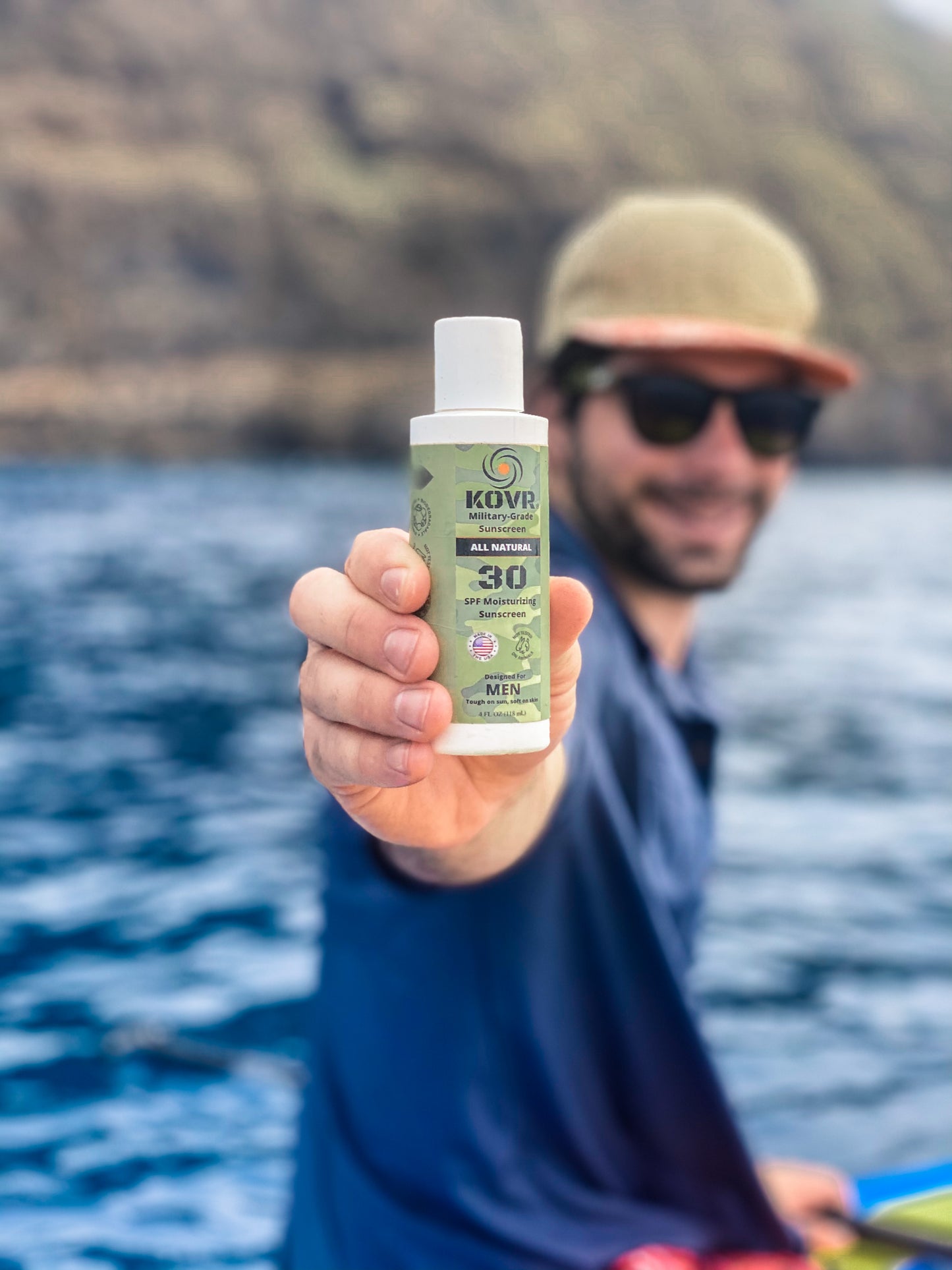 KOVR All Natural Military-Grade Sunscreen for Men