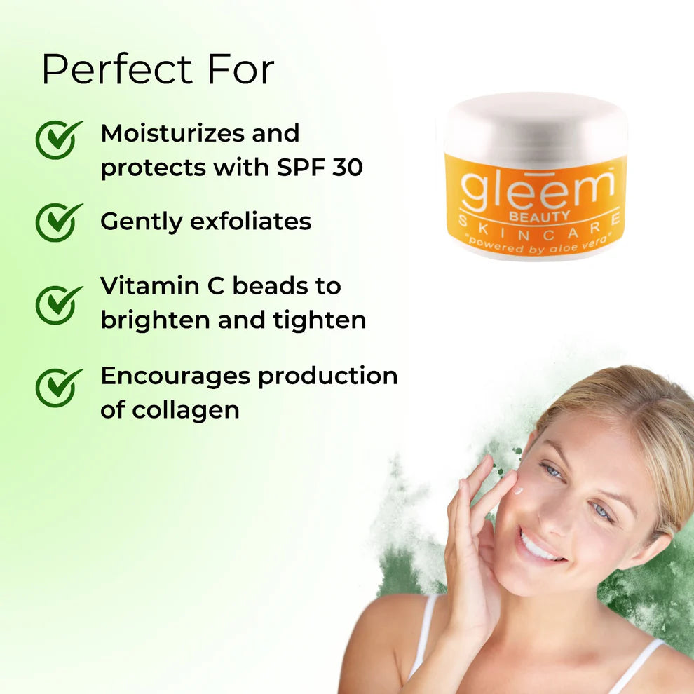 One & Done Day Moisturizer SPF30 I Primer with Vitamine C Beads - 1oz