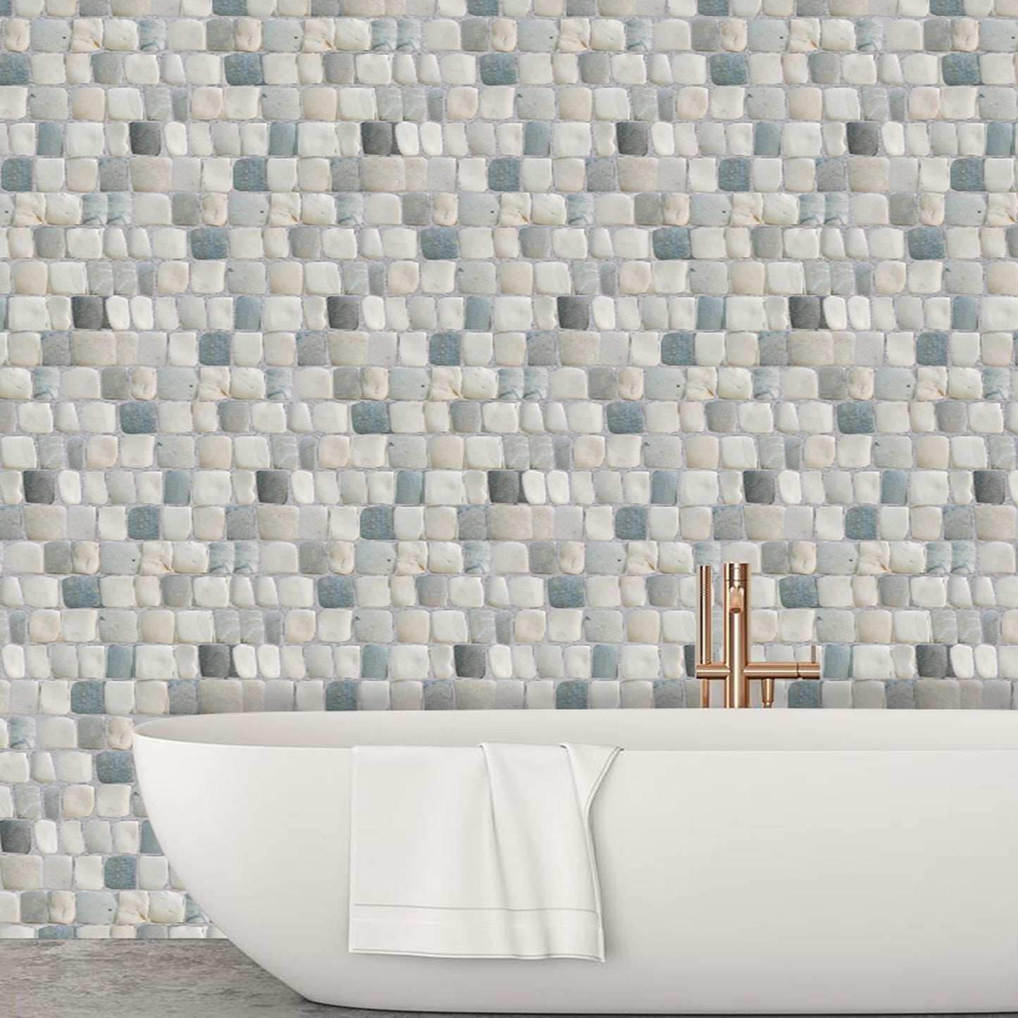 Canine Cloud Natural Stone Mosaic Wall & Floor Tile