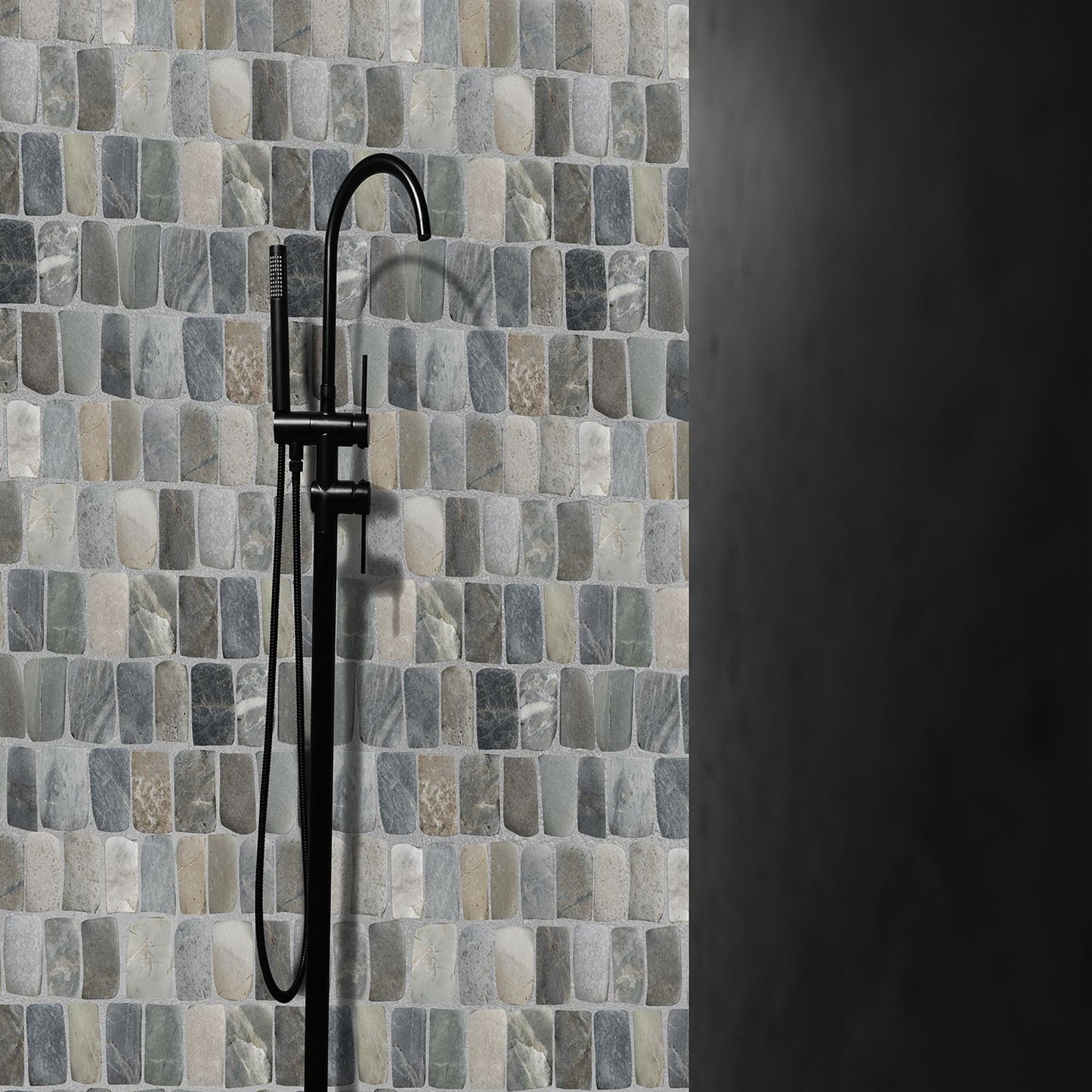 Canine Mix Natural Stone Mosaic Wall & Floor Tile