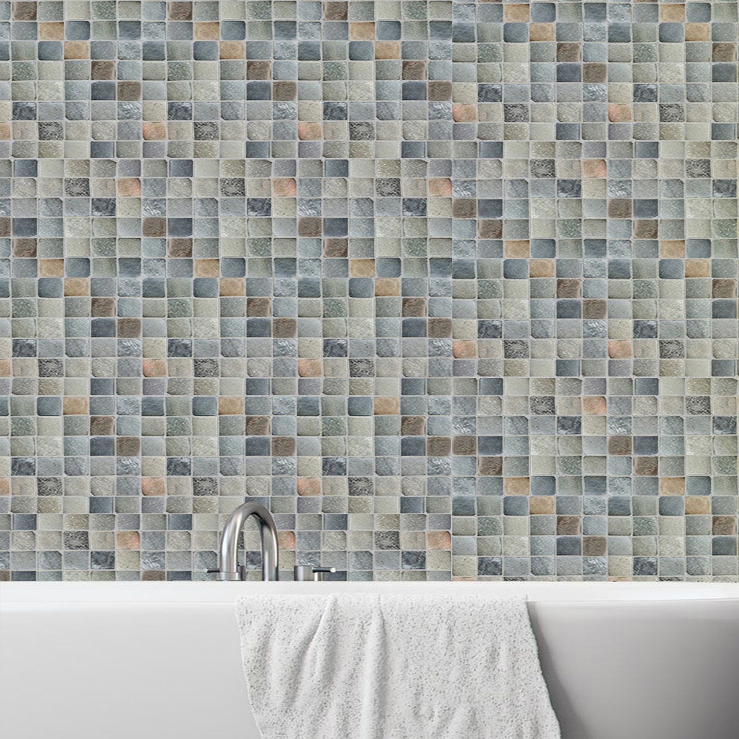 Molar 5 Mix Natural Stone Mosaic Wall & Floor Tile