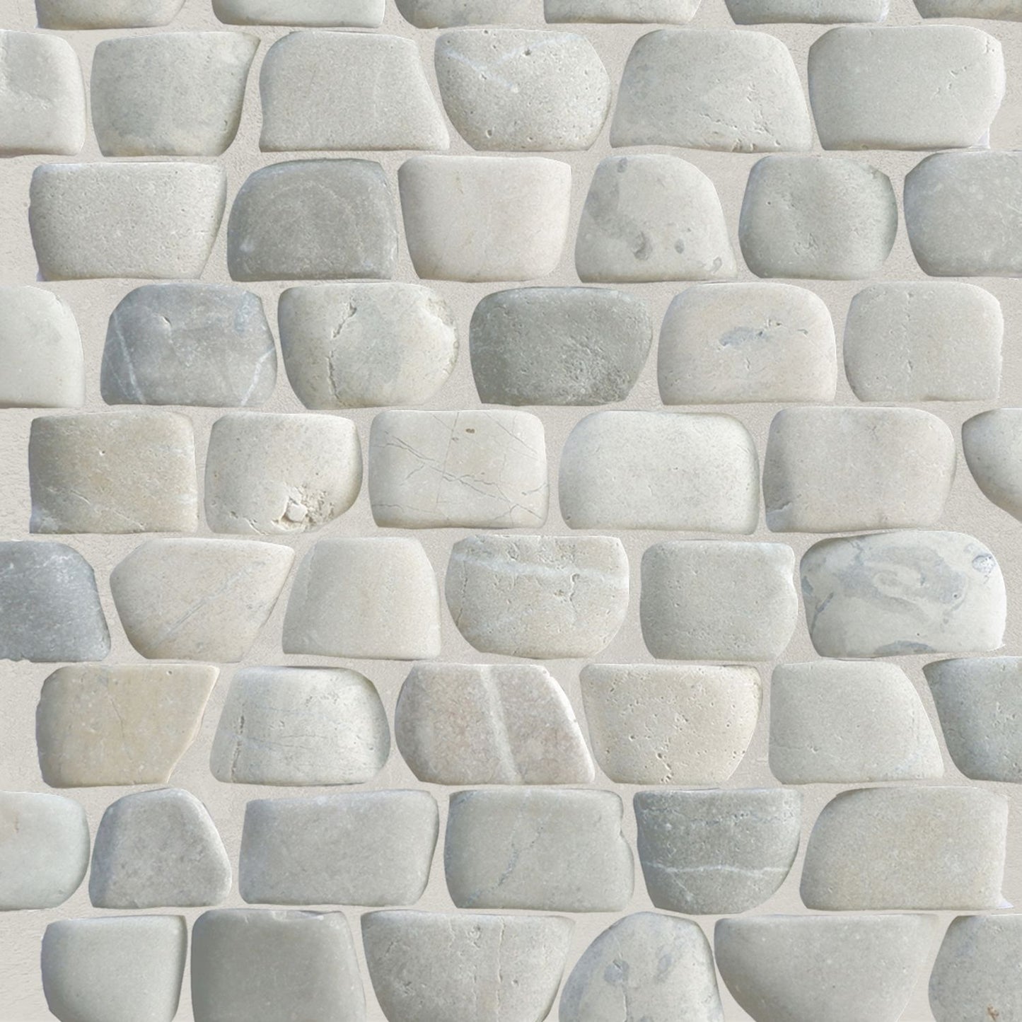 Strip Grey Natural Stone Mosaic Wall & Floor Tile