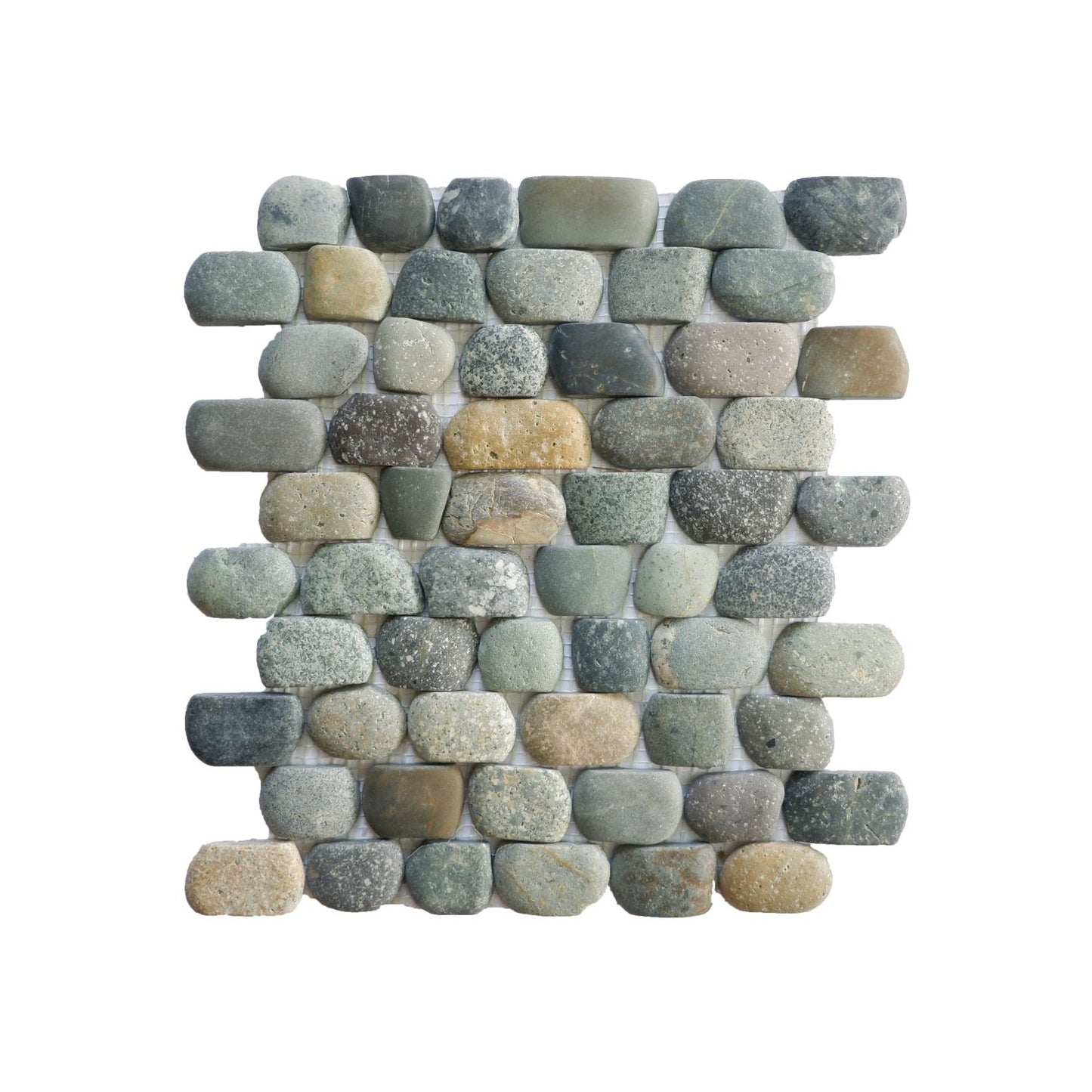 Strip Mix Natural Stone Mosaic Wall & Floor Tile
