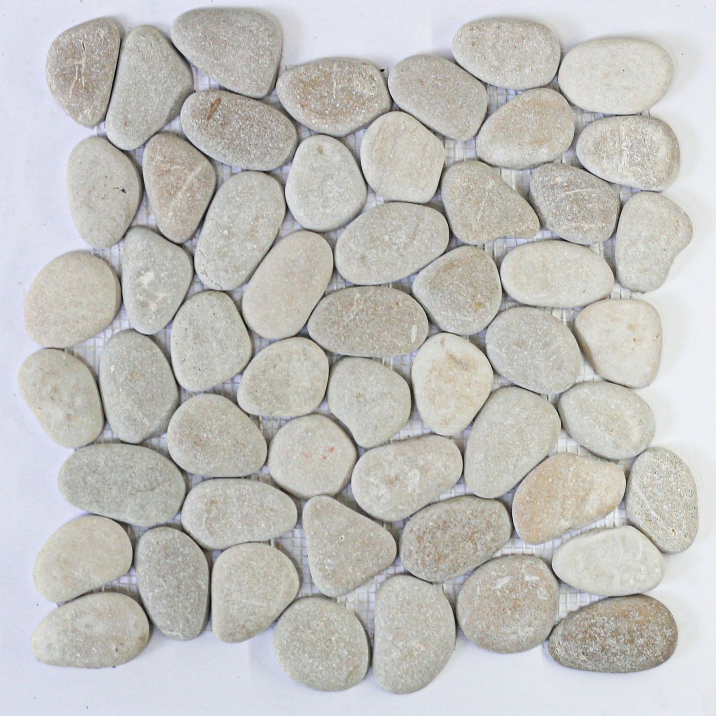 Tan Pebble Natural Stone Mosaic Wall & Floor Tile