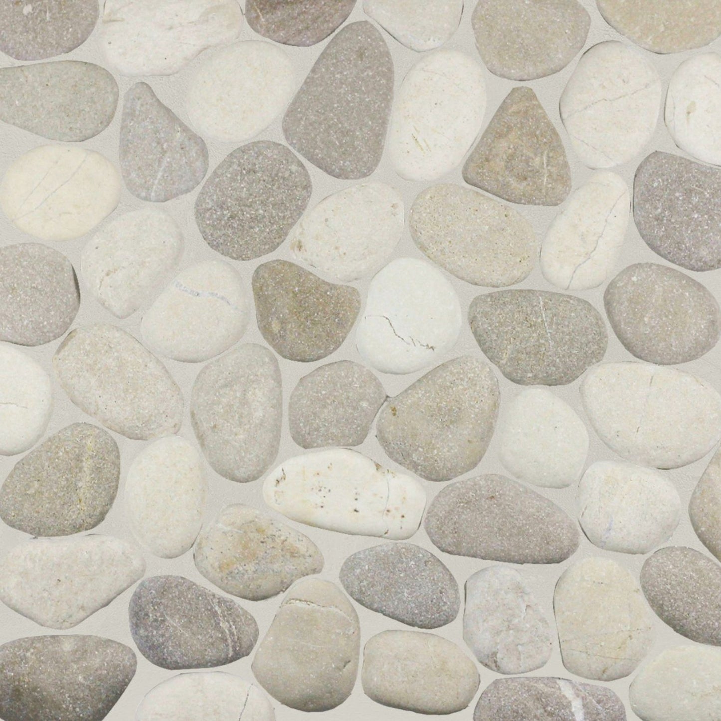 Seasalt Pebble Natural Stone Mosaic Wall & Floor Tile
