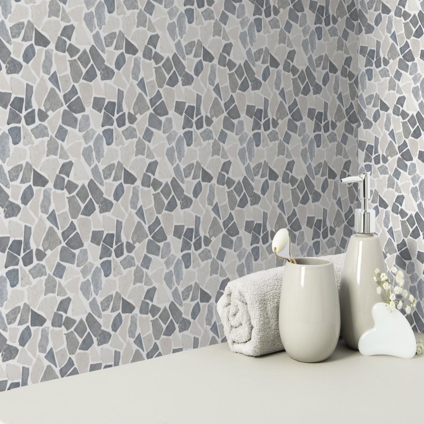 Awan Random Mosaic Wall & Floor Tile