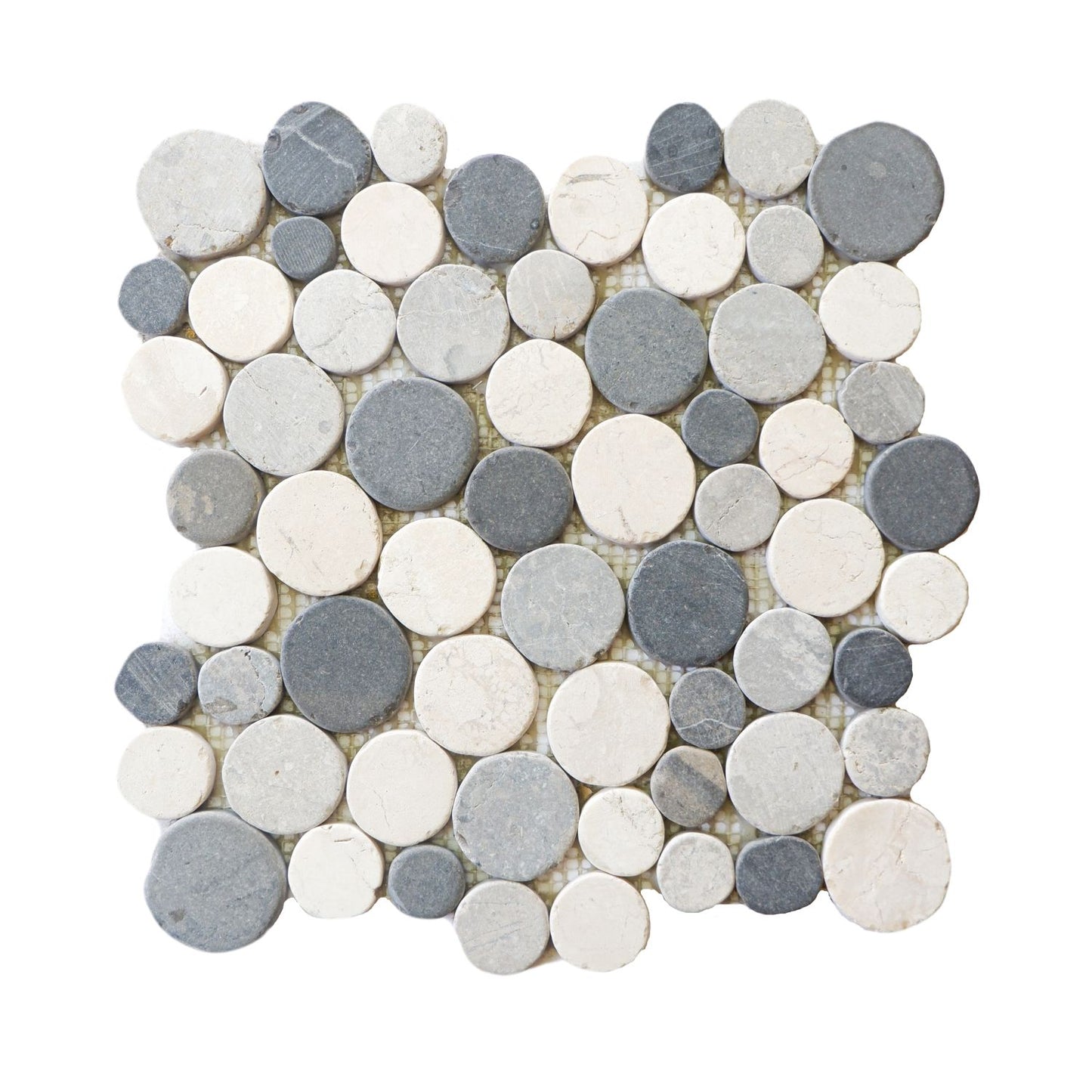 Bali Mix Round Mosaic Wall & Floor Tile