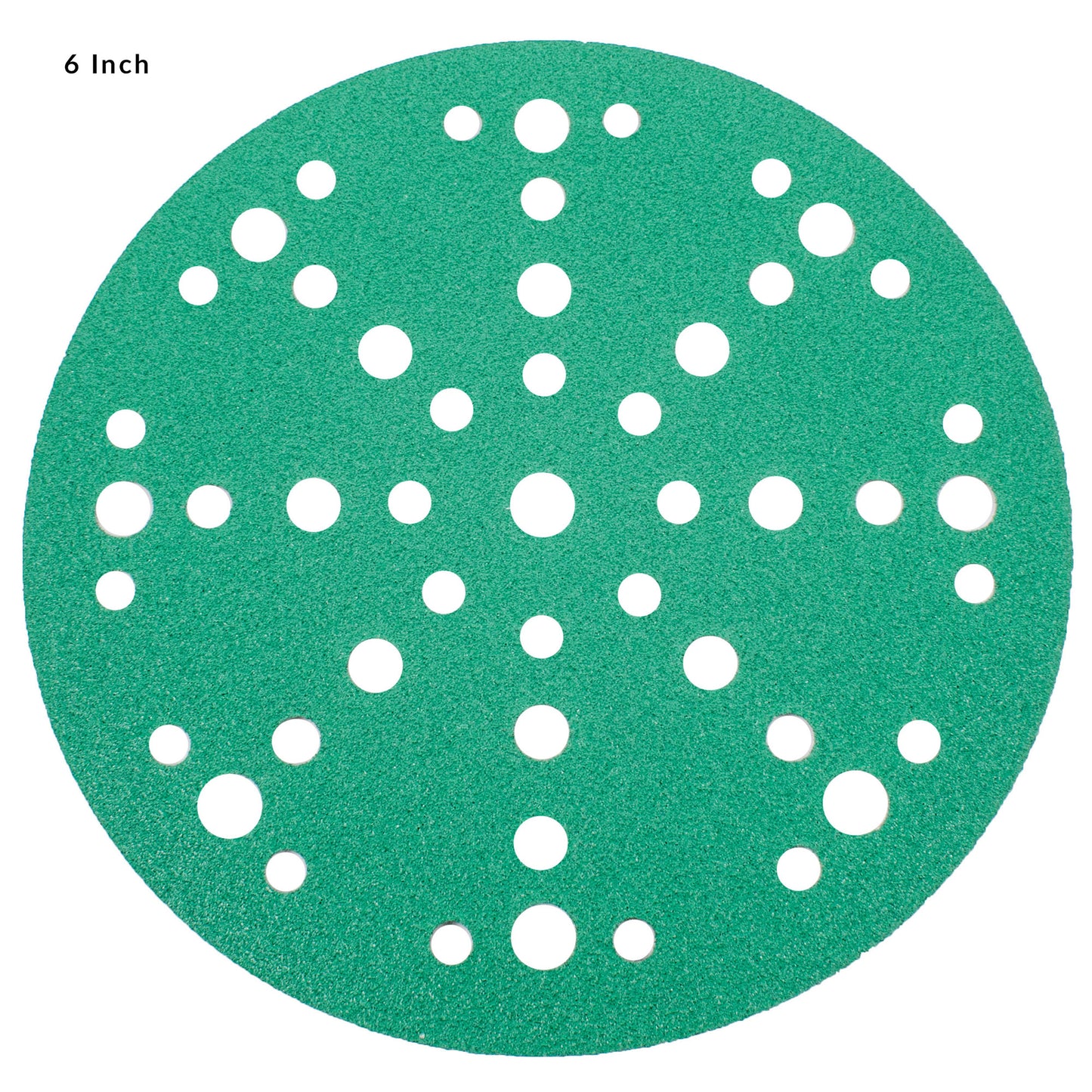 6in Hook & Loop Green Sanding Discs Fits Festool (10 Pack)