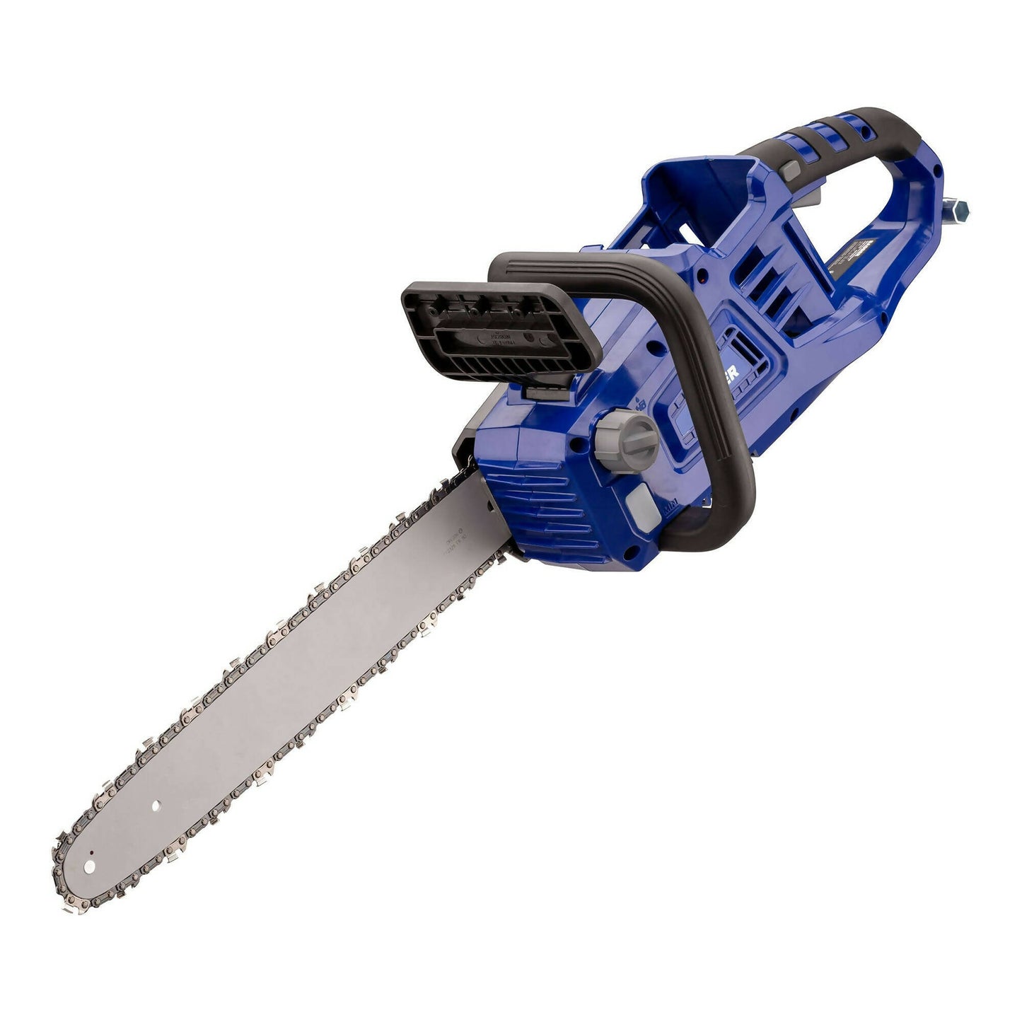 Wild Badger Power Cordless 40 Volt 16-inch Brushless Chainsaw, Includes 4.0 Ah Battery and Clip-on Charger
