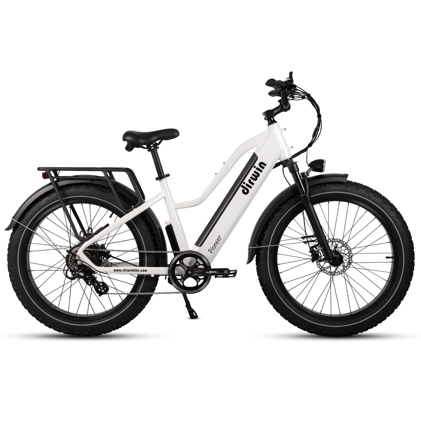 Pioneer Step-Thru Fat Tire E-Bike, Adult