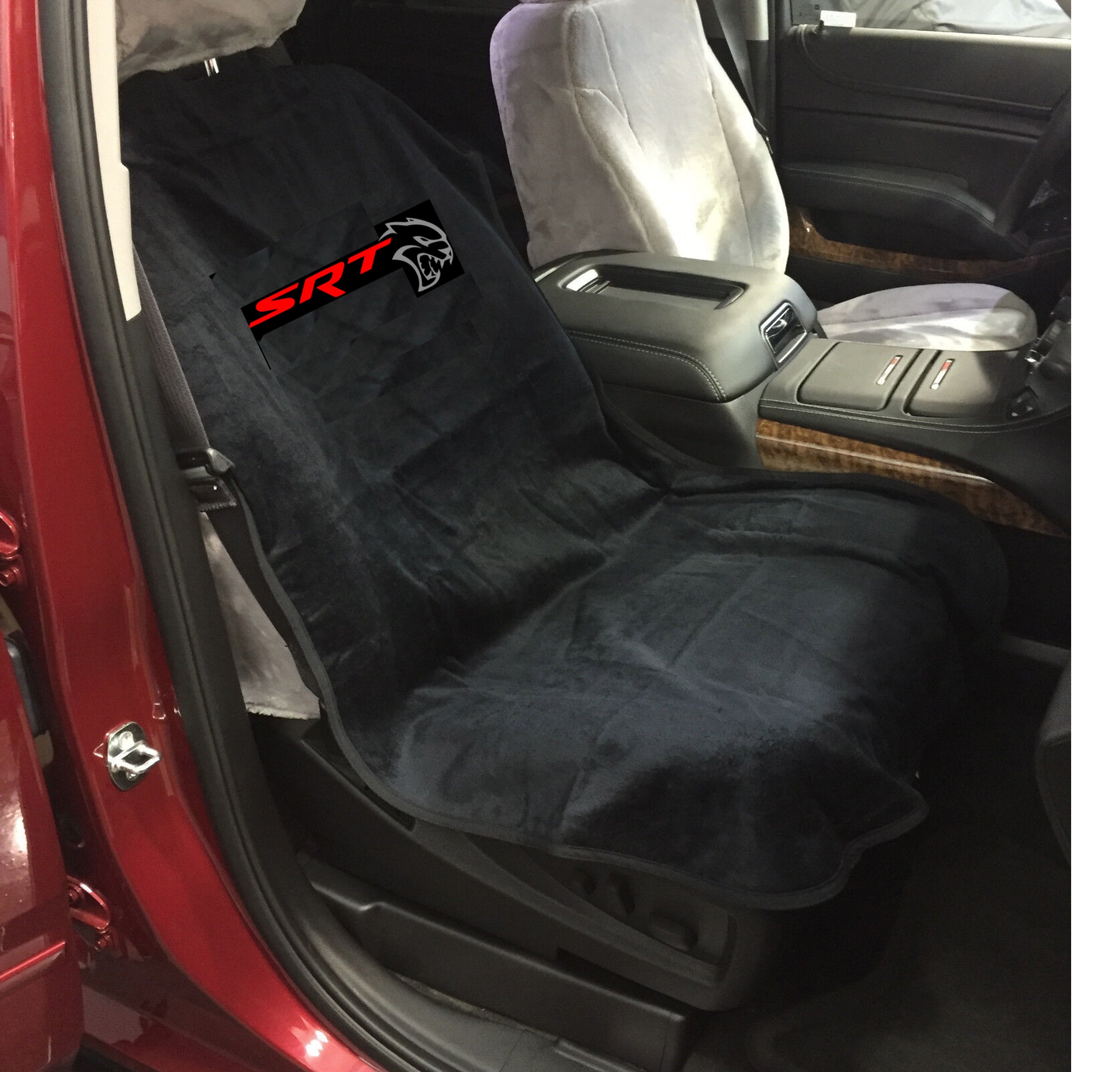 Seat Armour DODGE CHALLENGER/CHARGER SRT Black Seat Protector Towel, 1 Pack