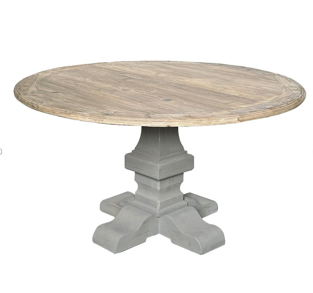 Rialto Dining Table, Gray wash