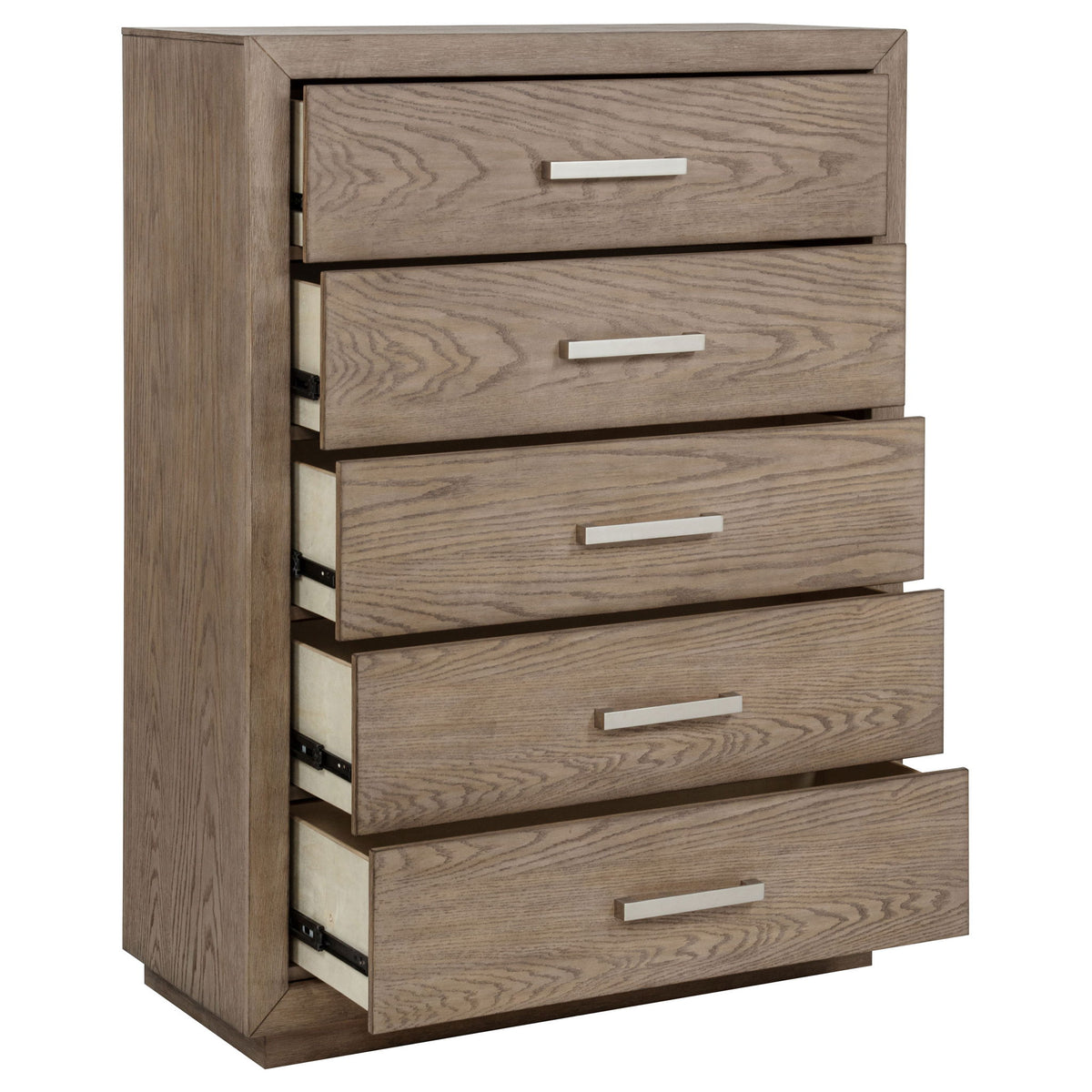 Gibbons Barley - 5 Drawer Bedroom Chest - Brown