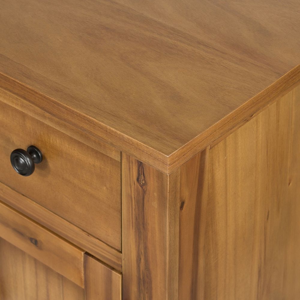 Farmhouse Cabinet Natural Wood