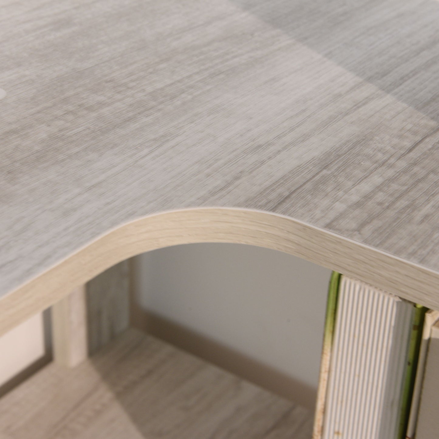 L-Shaped Corner Bookshelf