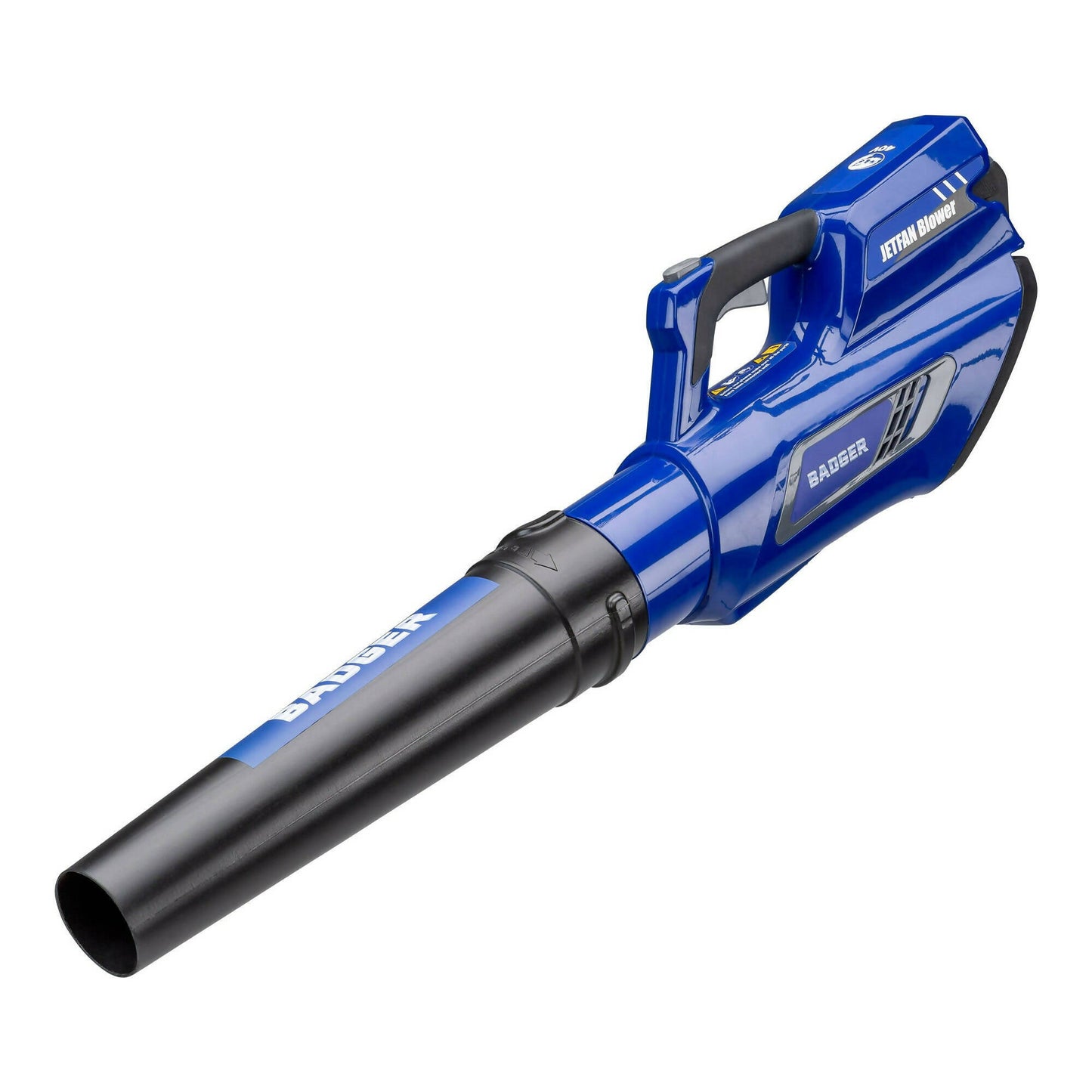 Wild Badger Power Cordless 40 Volt Brushed Trimmer/Edger and Brushed Blower Combo, Includes 2.0 Ah Battery and Clip-on Charger