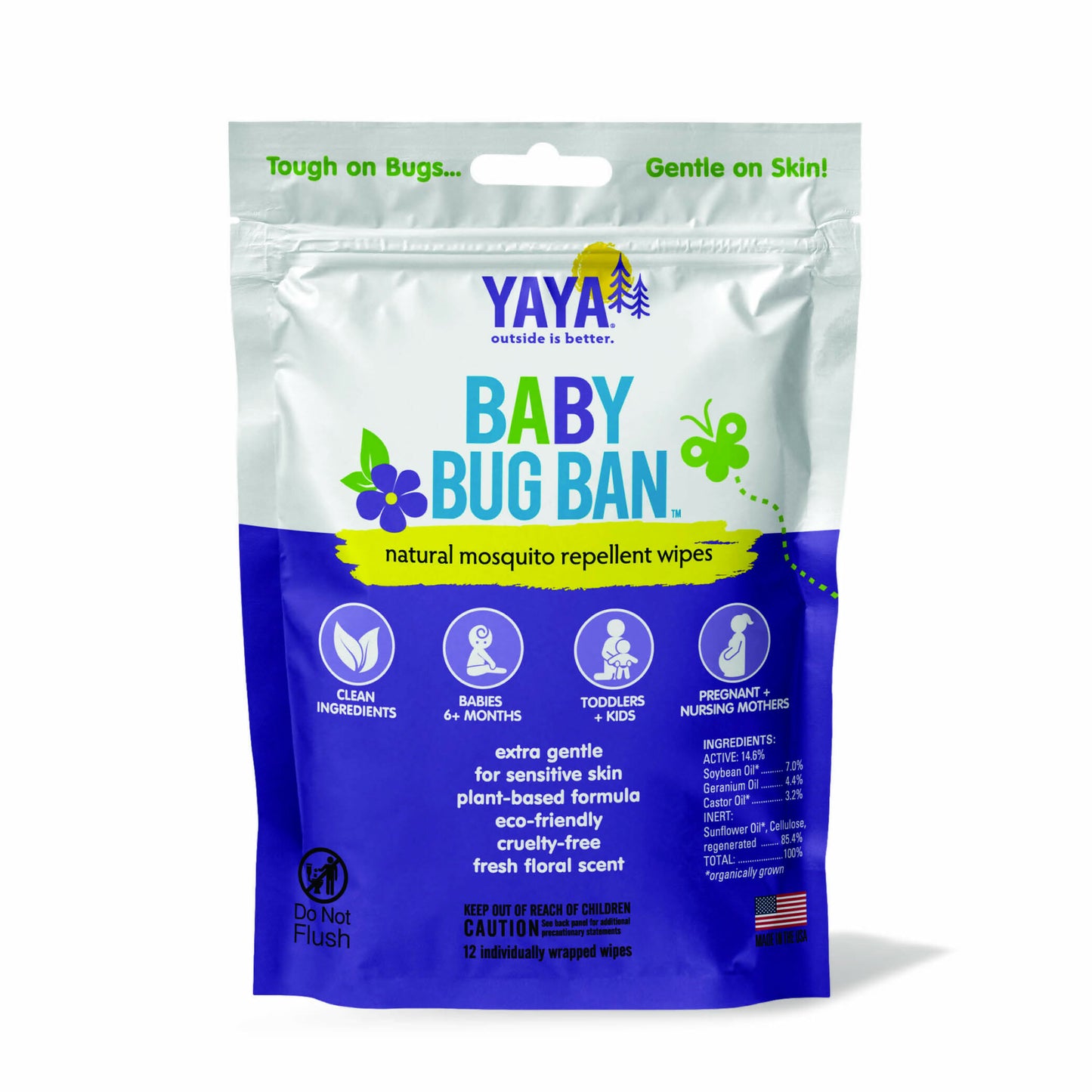 BABY BUG BAN Natural Bug Repellent for Sensitive Skin
