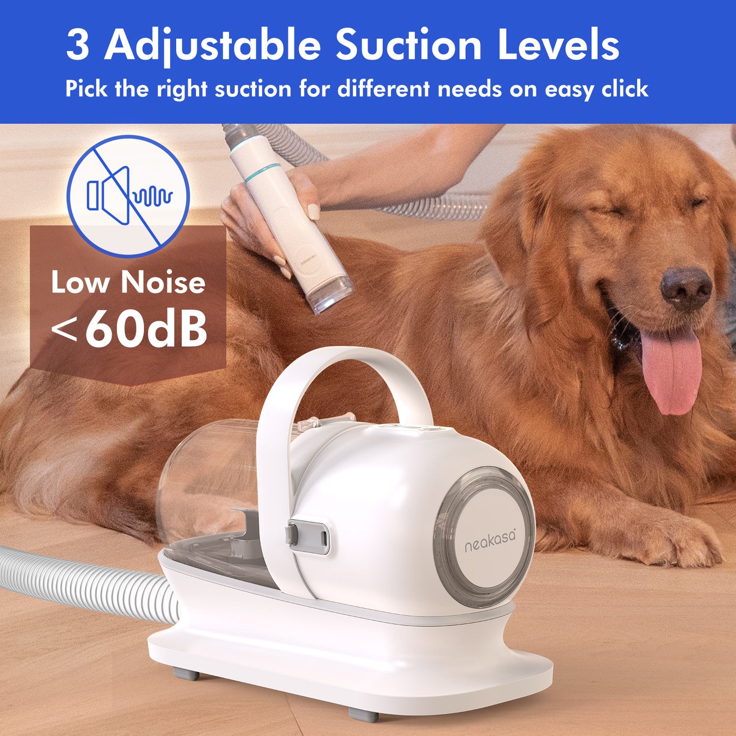 Neakasa P1 Pro Pet Grooming Vacuum for Dogs Cats