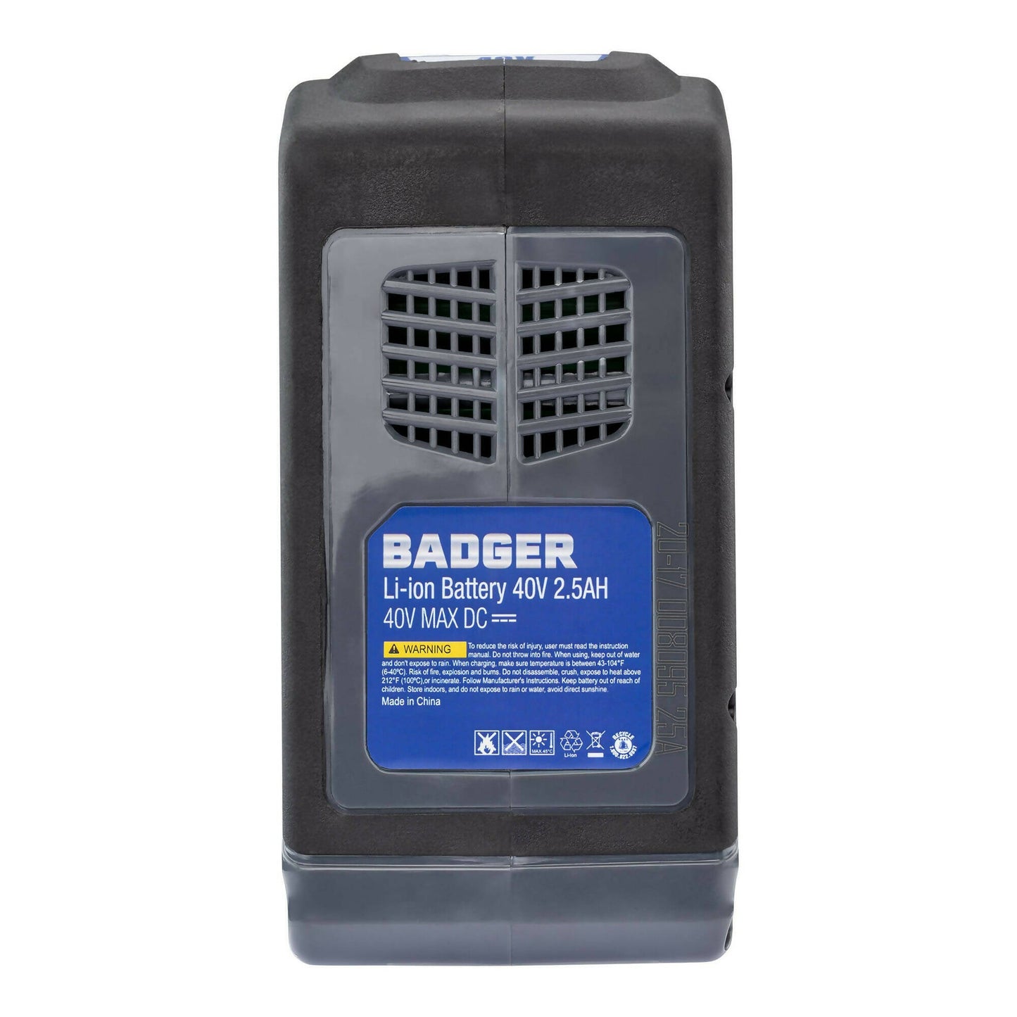 Wild Badger Power Cordless 40 Volt 4.0 Ah Battery