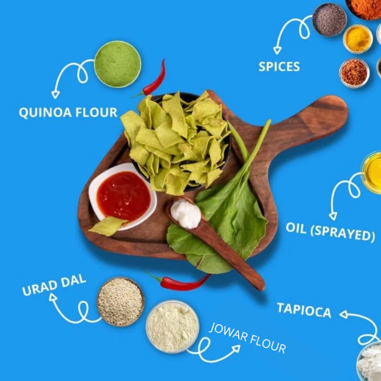 Healthy Master Palak Chips