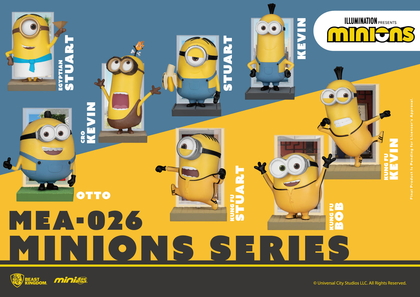 Minions series Set (Mini Egg Attack)