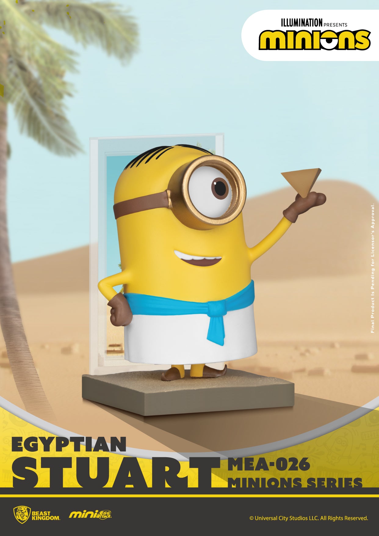 Minions series Egyptian Stuart (Mini Egg Attack)