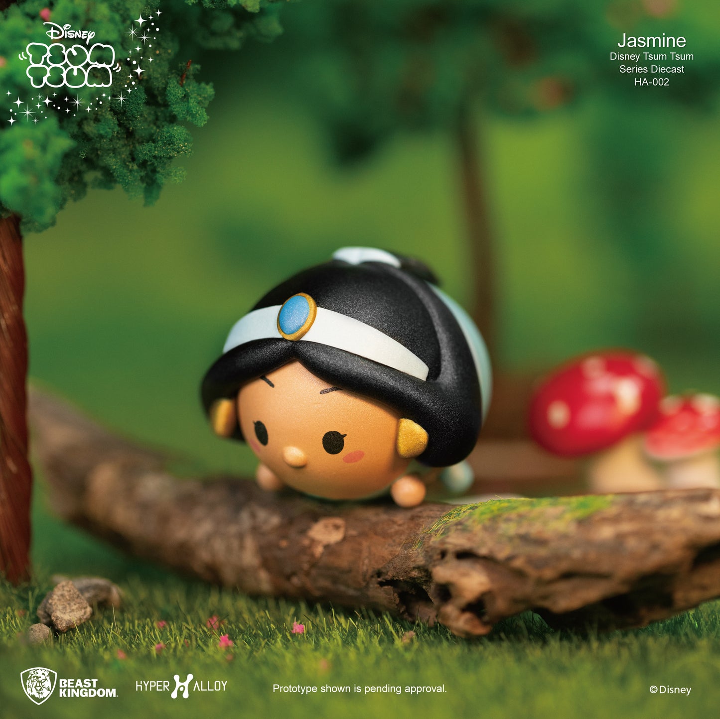 Disney Tsum Tsum Diecast Series-Jasmine (Hyper Alloy)