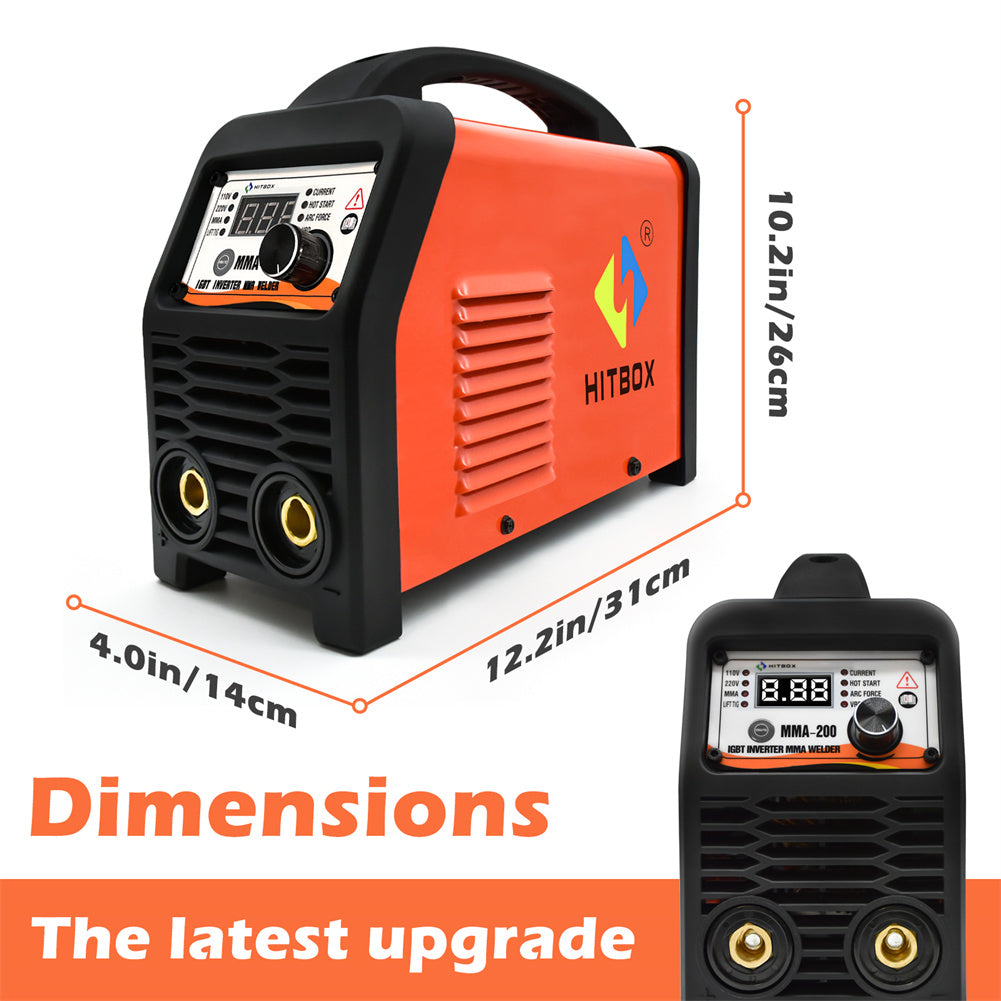 RONSHIN 2-in-1 MMA200 Electric Welder Welding Machine