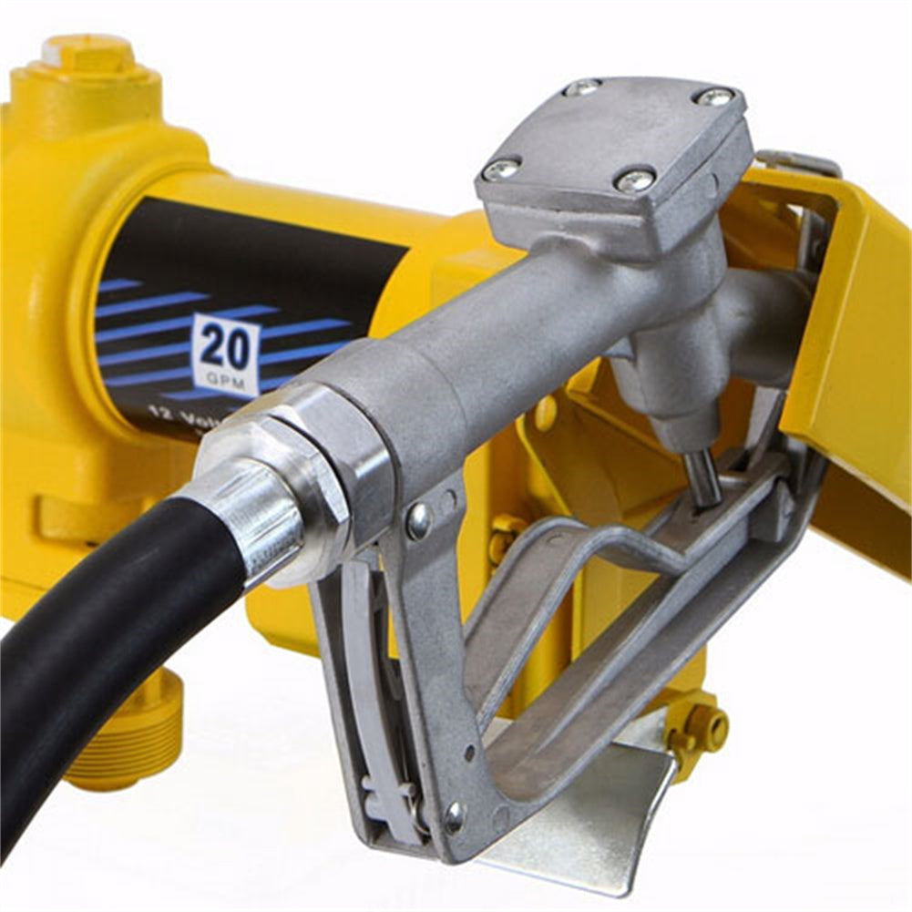 RONSHIN 12V Explosion-Proof Petrol Pump Set Yellow