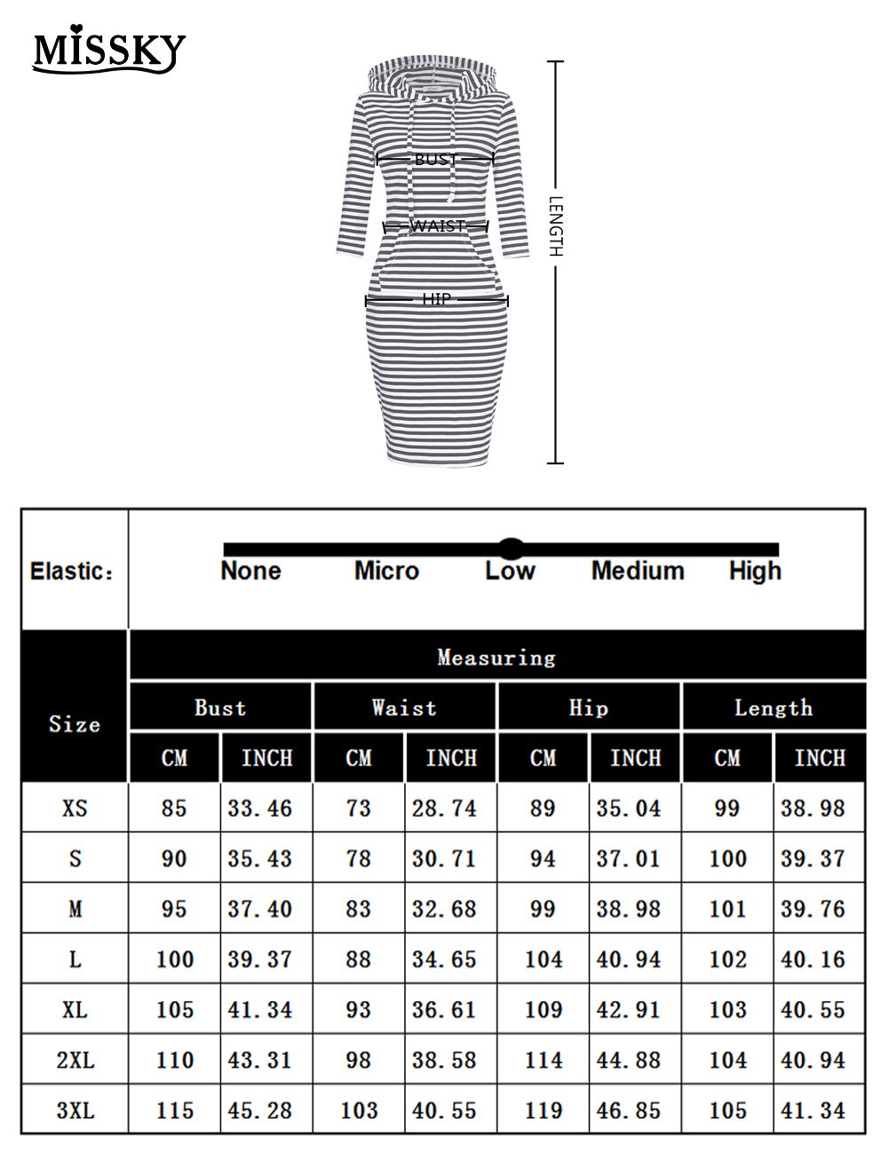 Women Pocket Knee Length Slim Sweatshirt Blue Dresses for Women