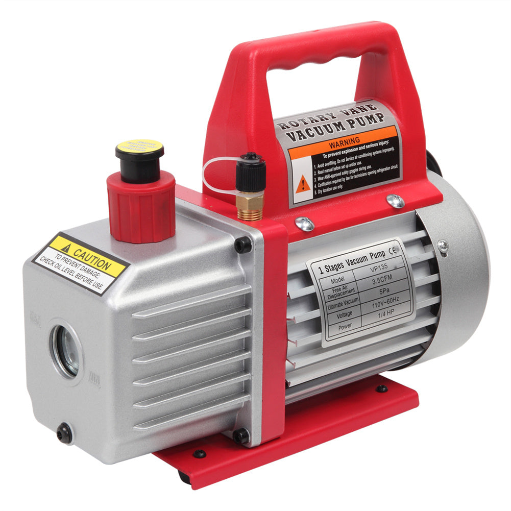 RONSHIN Portable 3.5cfm Vacuum Pump R134 R12 R22